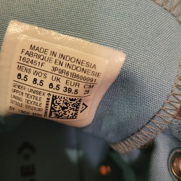 Chuck Taylor Converse All Star Sneakers - Picture 9 of 12